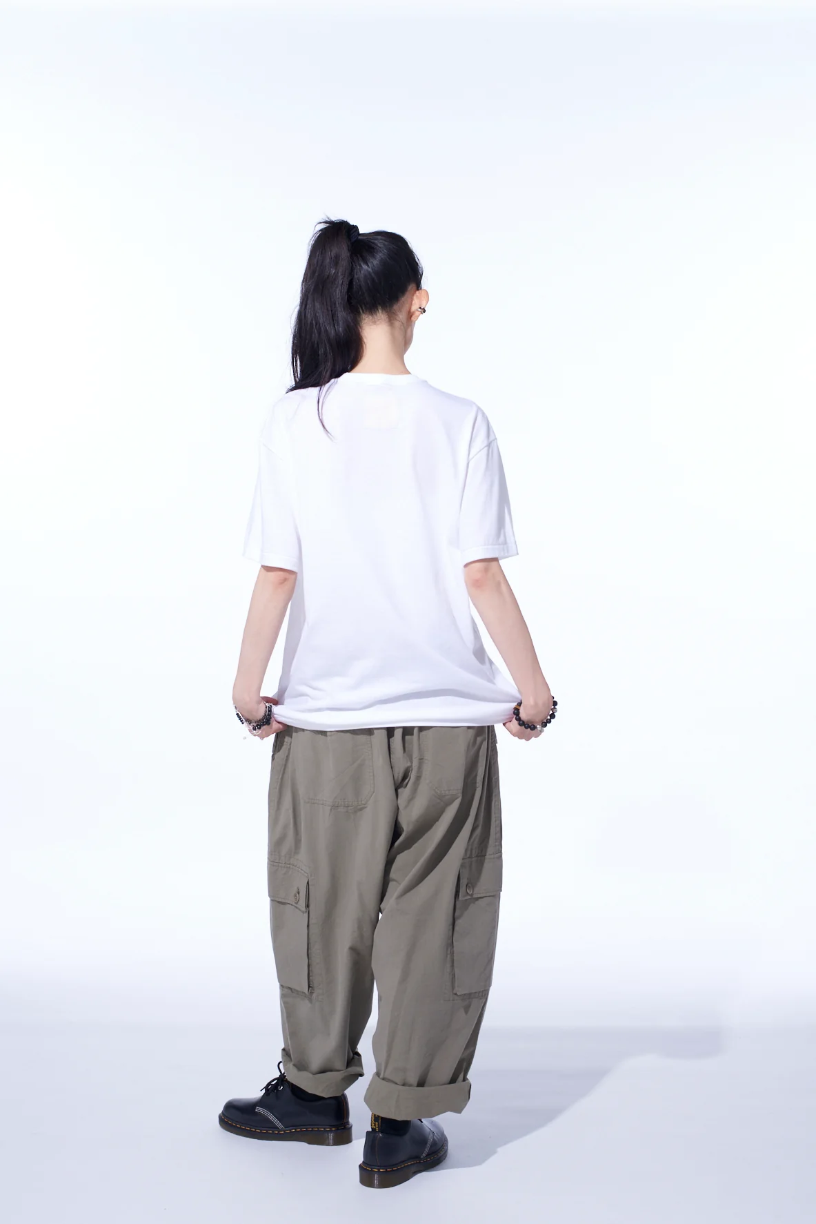 S’YTE × GDC Collaborate Collection- COLLAGE ART GRAPHIC T-SHIRT -fluctuatingly 02- - Image 9