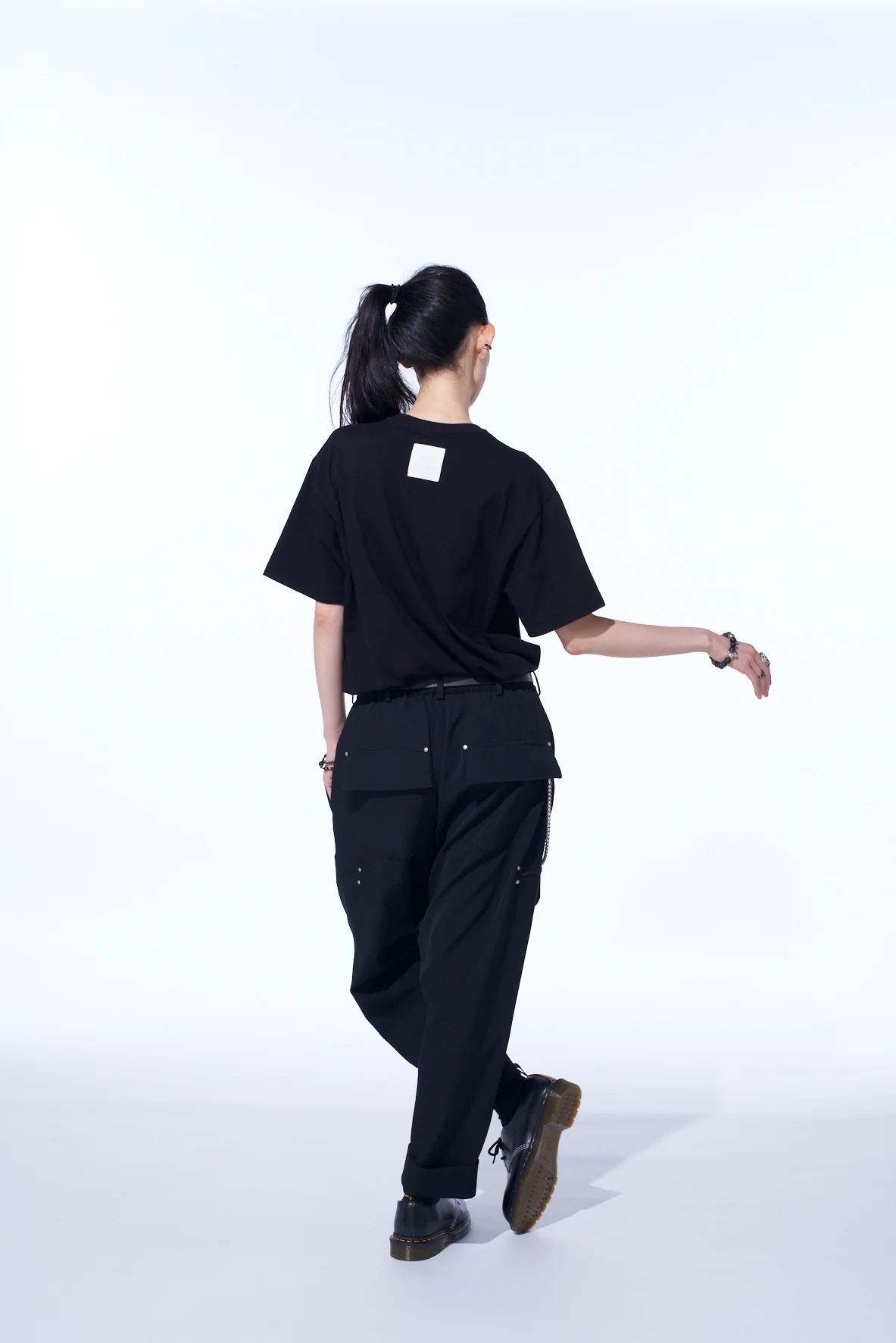 S’YTE × GDC Collaborate Collection- COLLAGE ART GRAPHIC T-SHIRT -fluctuatingly 03- - Image 10