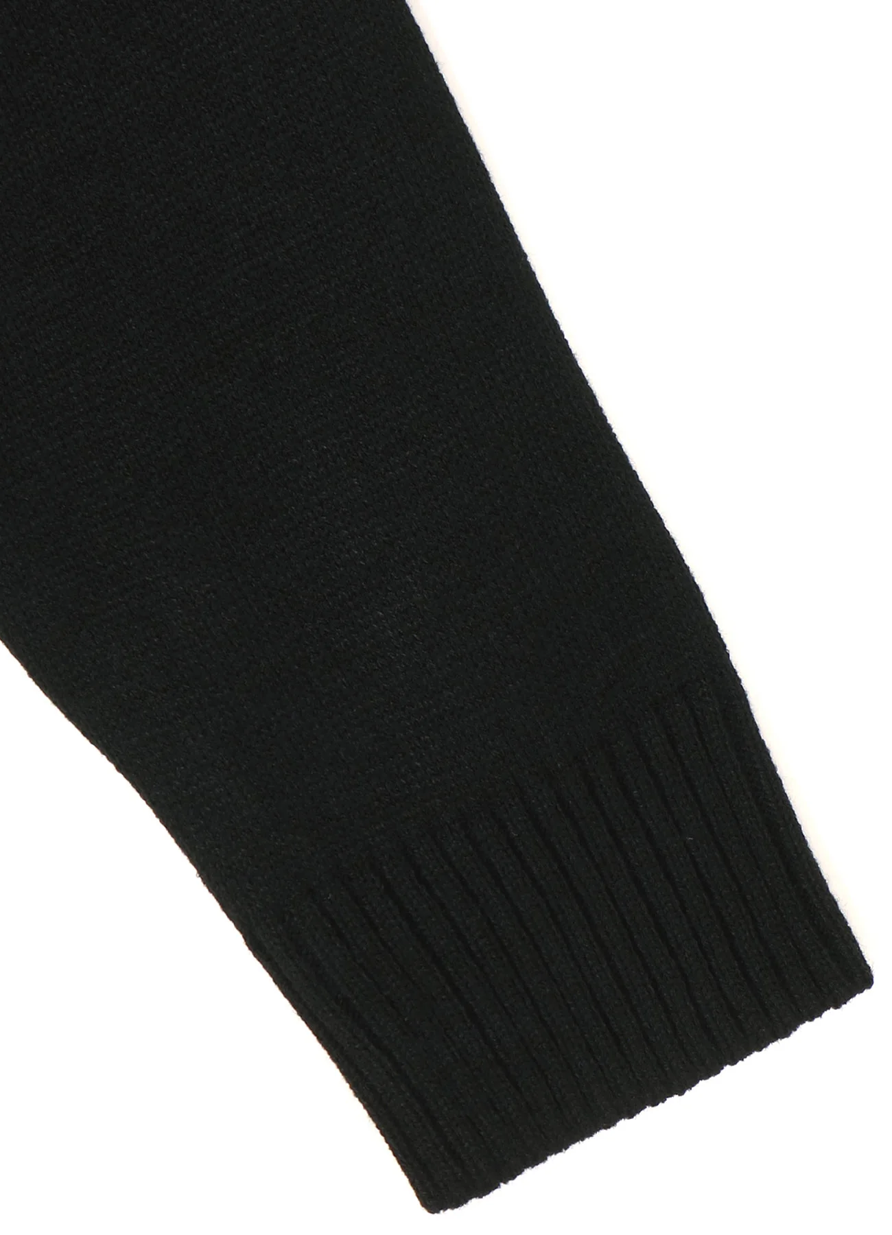 ASYMMETRICAL DESIGN KNIT WITH FRINGE DETAIL SWITCHED TO JACQUARD KNITTING - Image 9