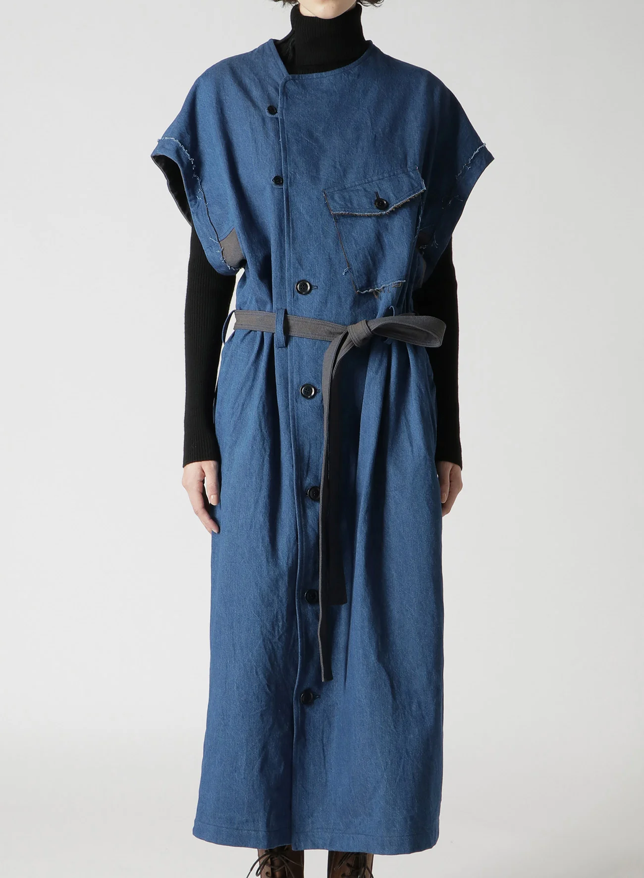 10oz DENIM SURGICAL GOWN DRESS - Image 4