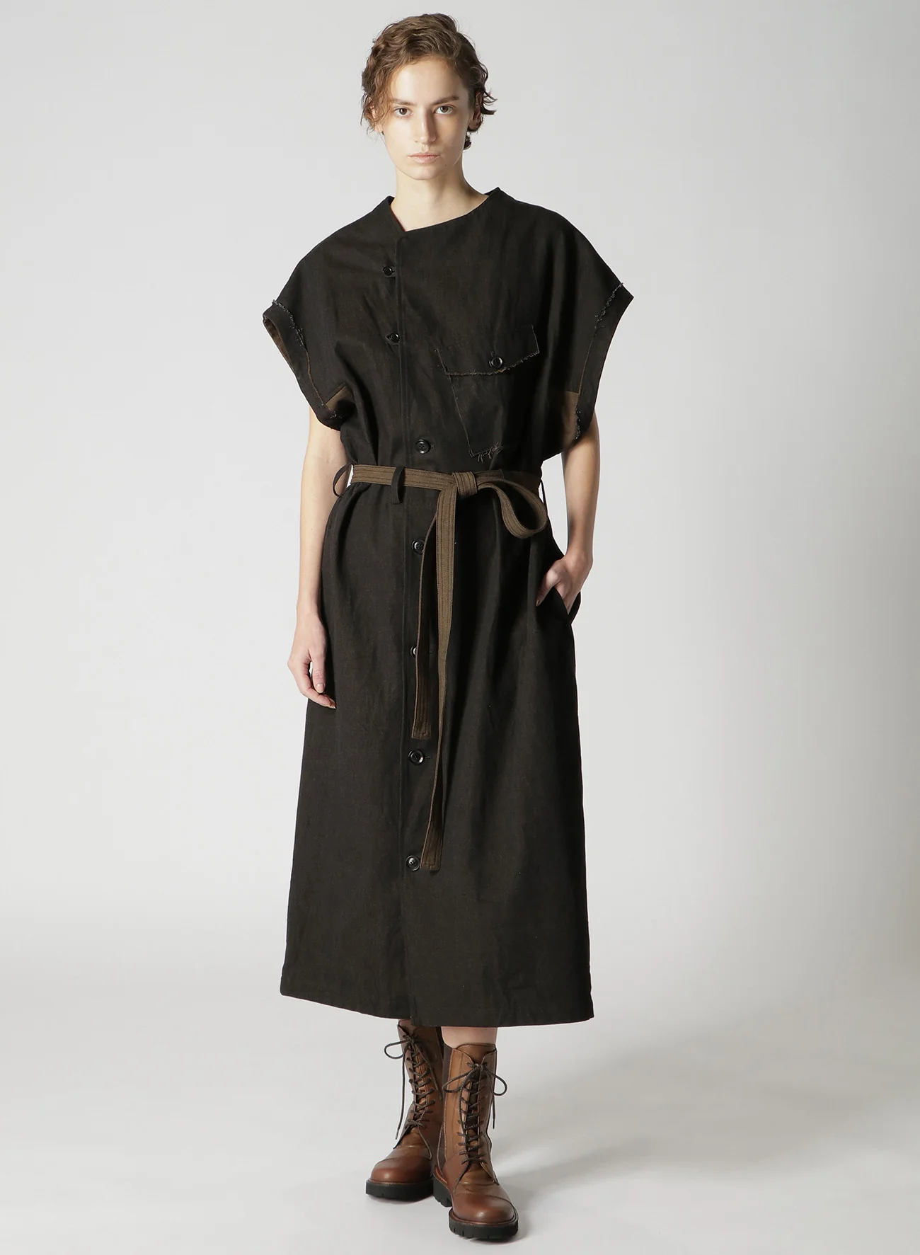 10oz DENIM SURGICAL GOWN DRESS - Image 10