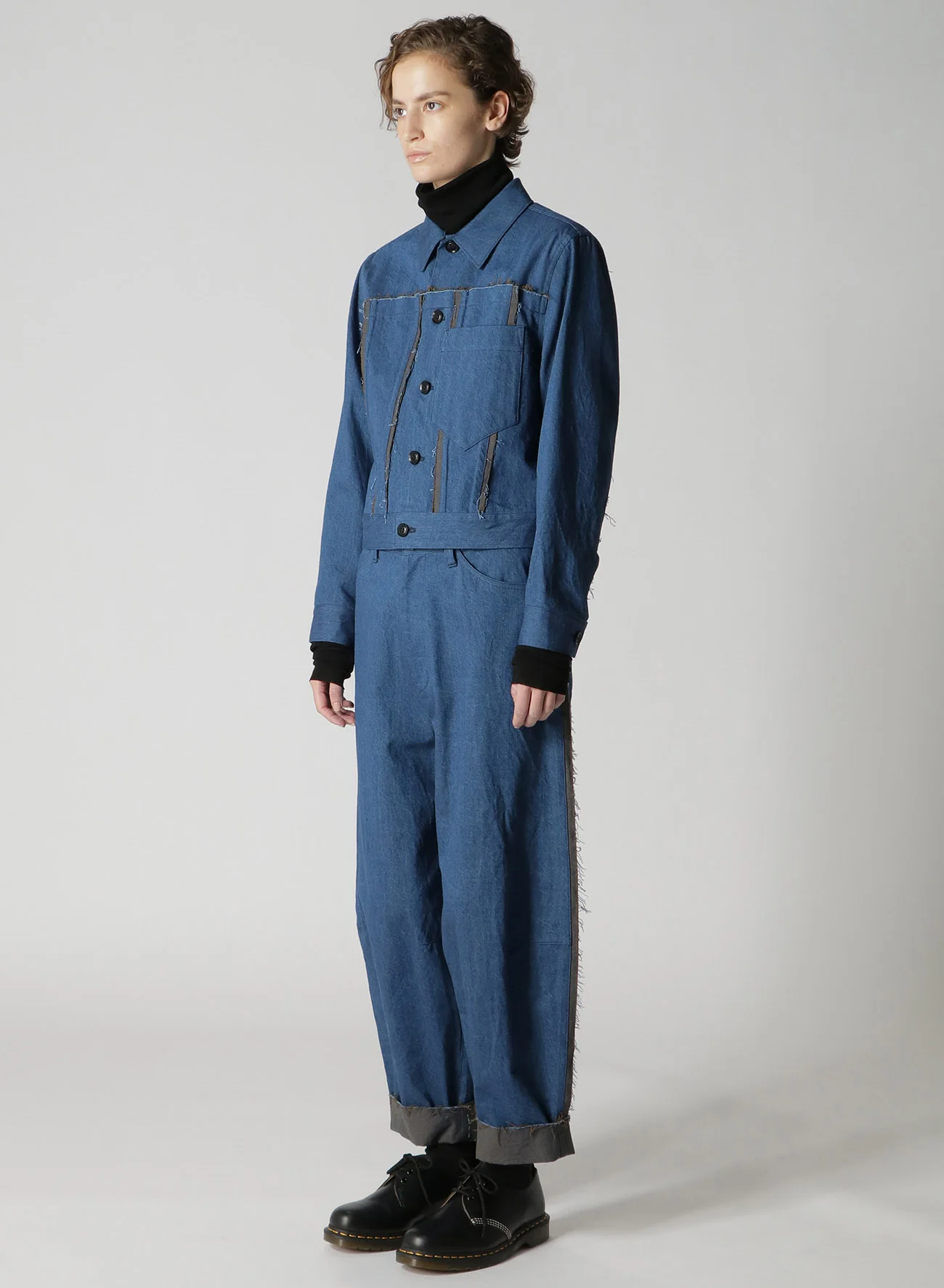 10oz DENIM PANELLED JACKET - Image 13