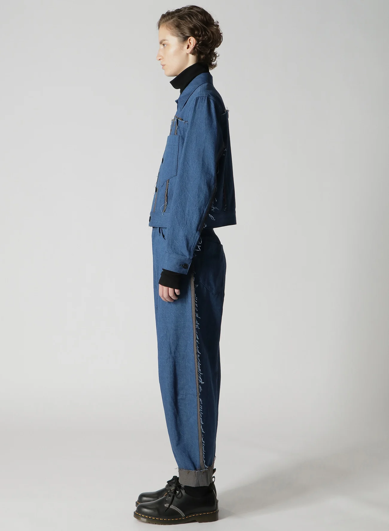 10oz DENIM PANELLED JACKET - Image 14