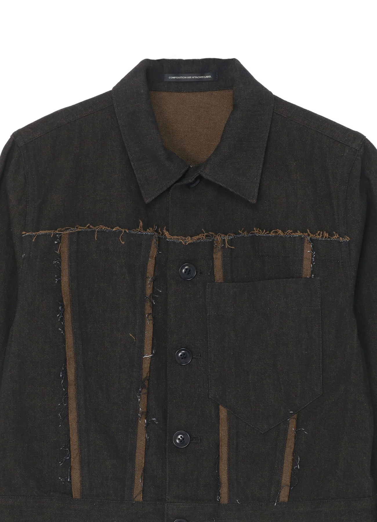 10oz DENIM PANELLED JACKET - Image 4